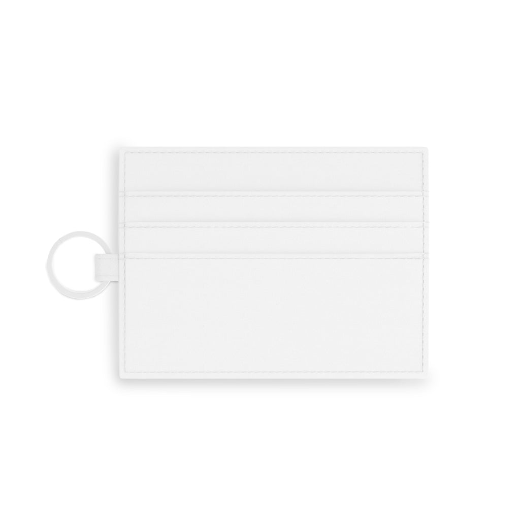 Saffiano Leather Card Holder — Cute 'Slide and Go' Kawaii Card Sleeve