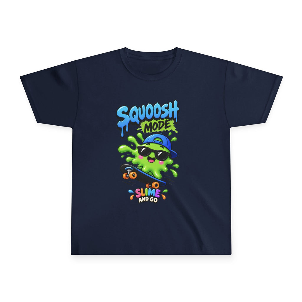 Youth Tee — 'Squoosh Mode' Slime Skate Graphic