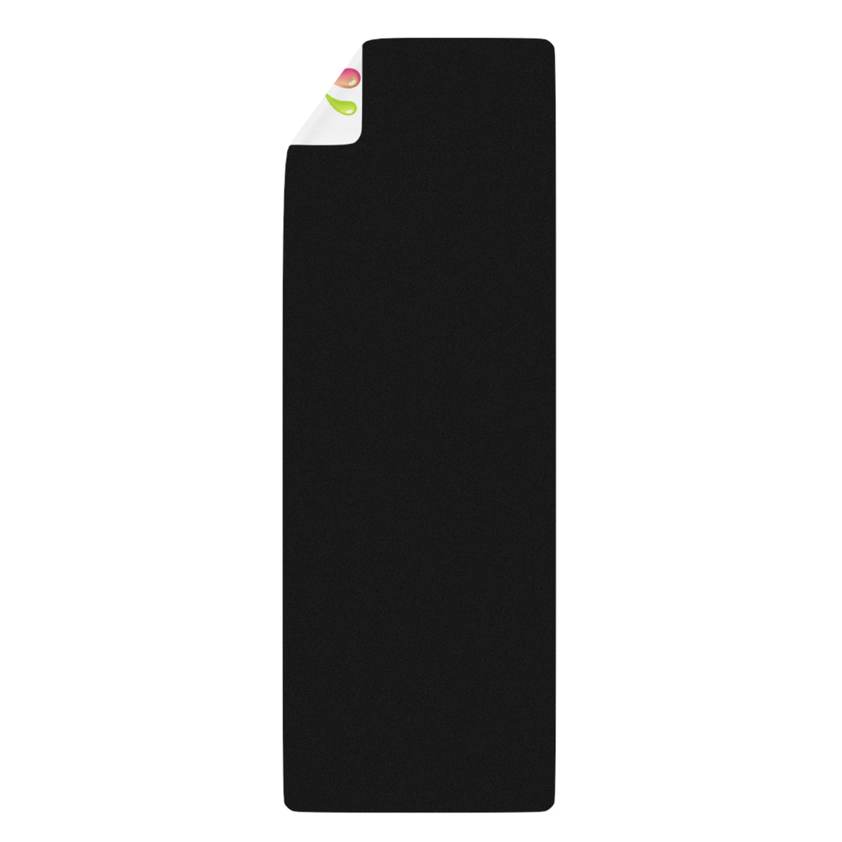 Cute Slime Yoga Mat — Non-Slip Rubber Mat with 'Slime and Go' Cartoon Design