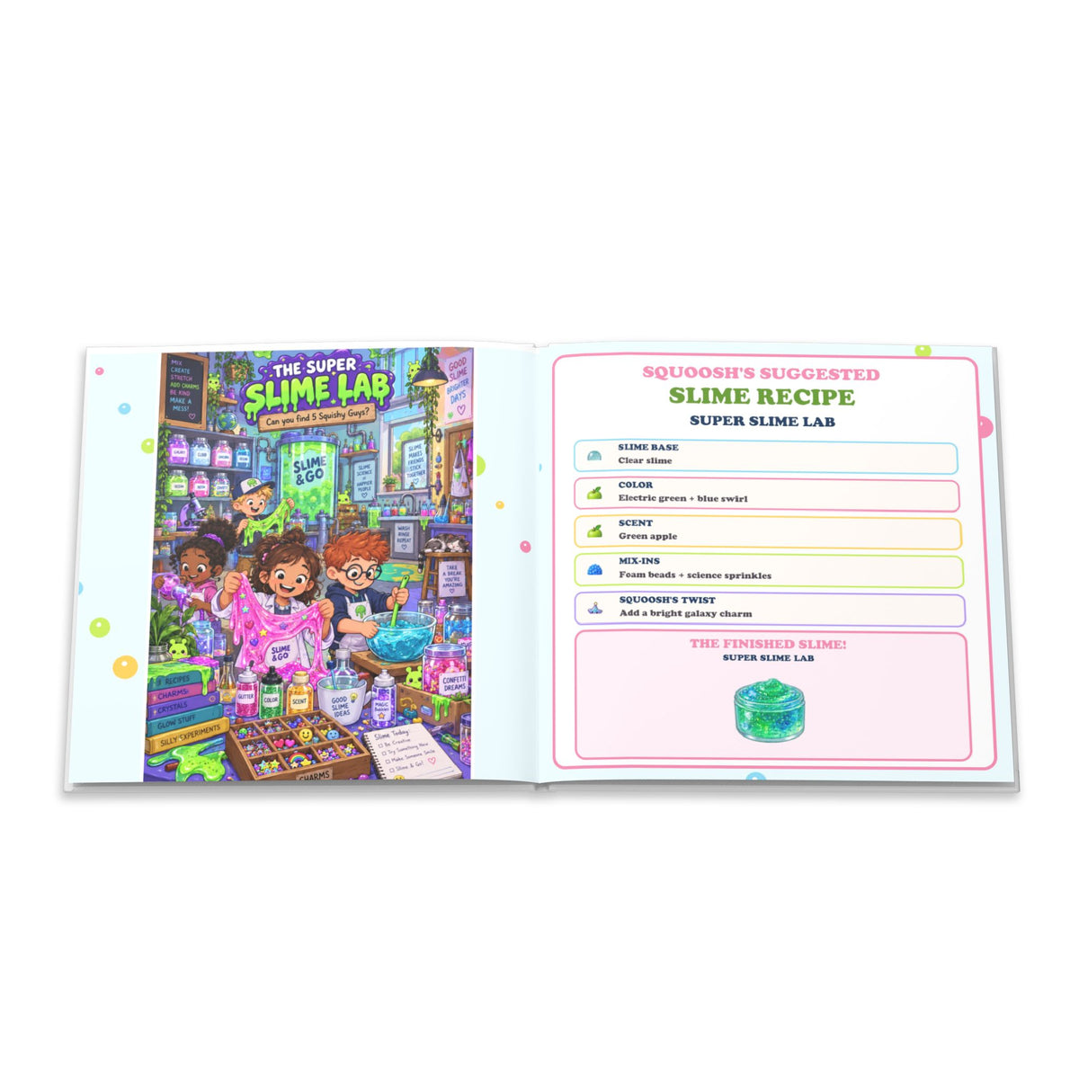 Where's Squishy? Hardcover Photo Book — Kids' Colorful Seek & Find Adventure