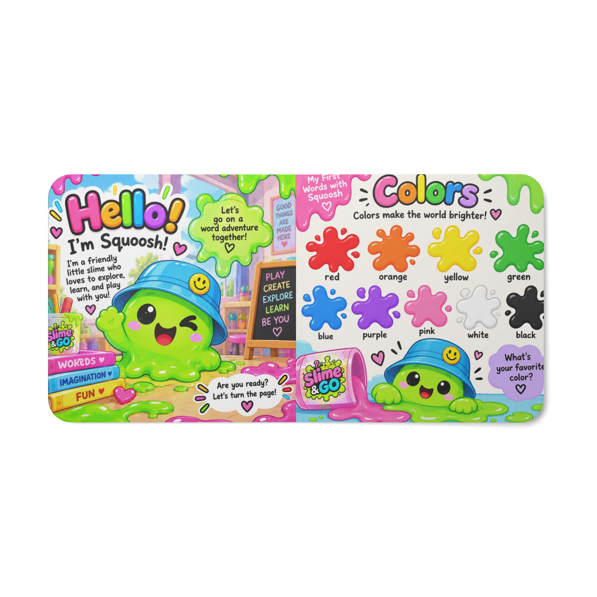 My First Words with Squoosh Board Book