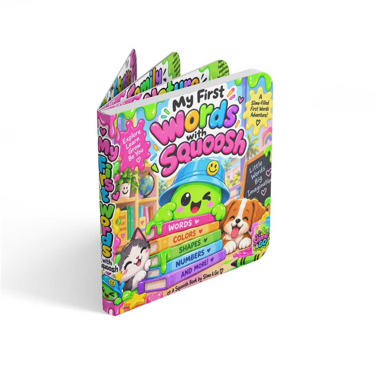 My First Words with Squoosh Board Book