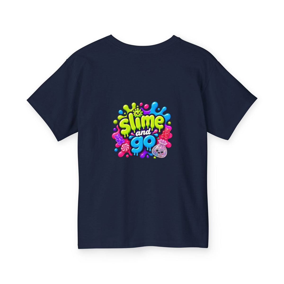 Youth Tee — 'Squoosh Mode' Slime Skate Graphic