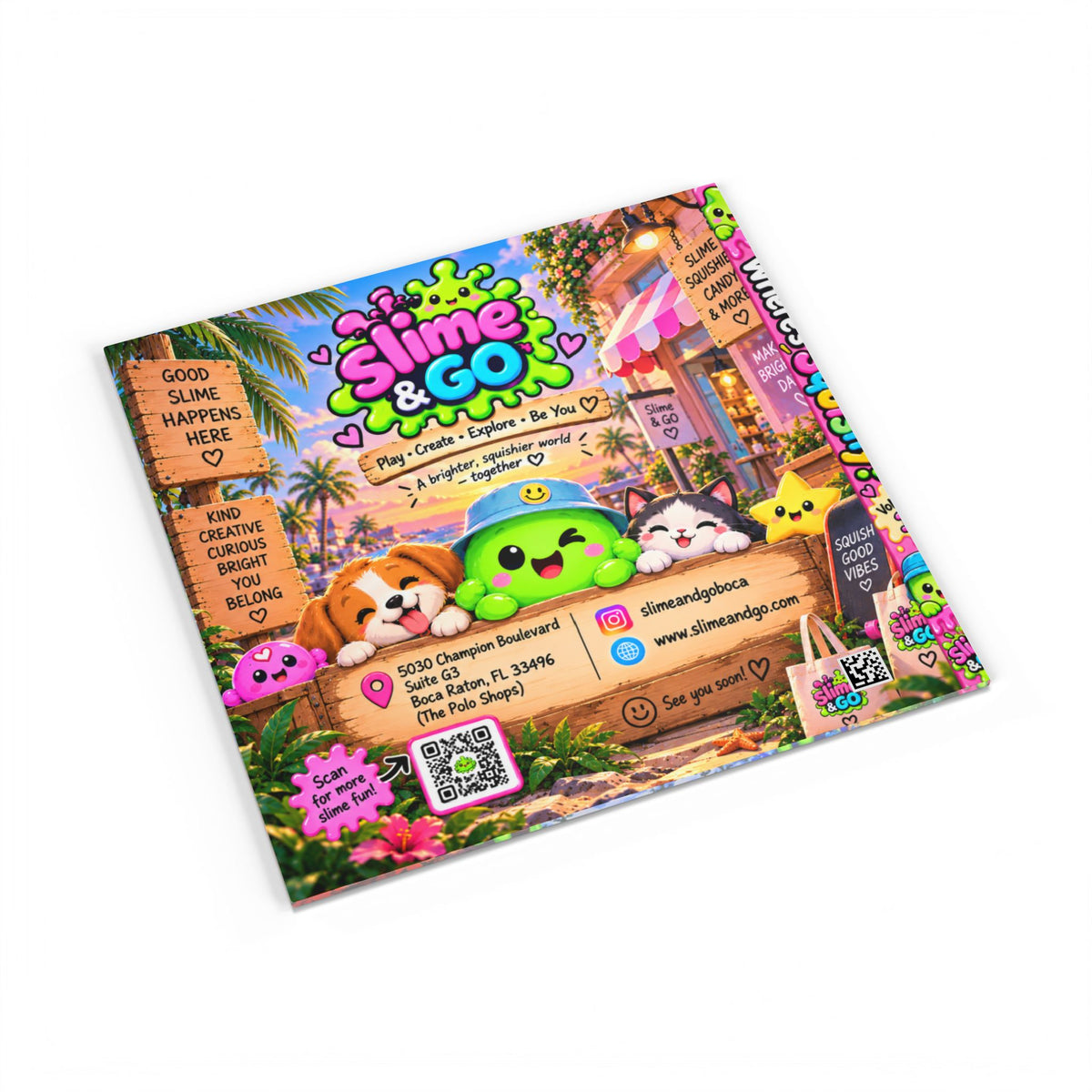 Softcover Photo Book — "Where's Squishy?" Colorful Kids Search-and-Find Storybook