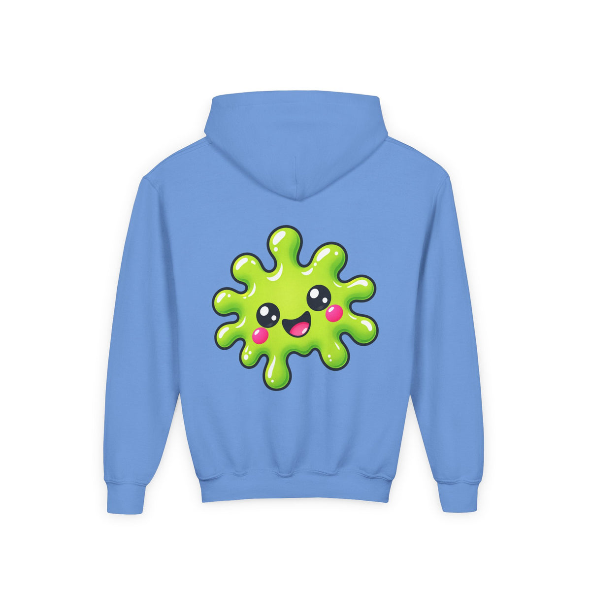 Youth Hoodie — "Born to Squoosh" Cute Slime Graphic