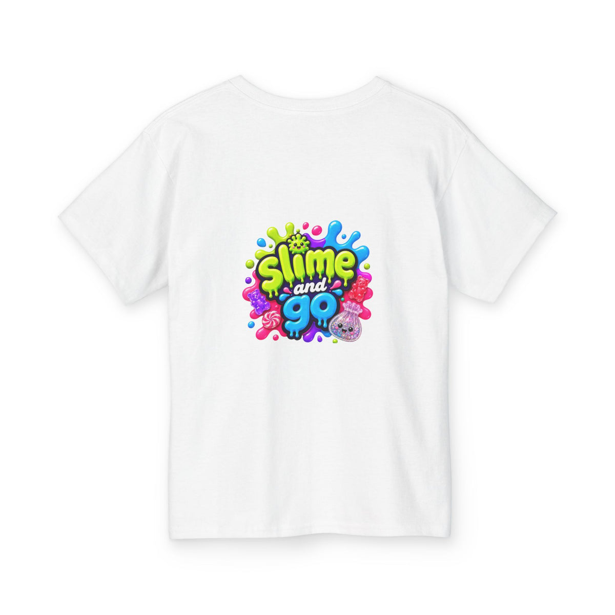 Youth Tee — 'Squoosh Mode' Slime Skate Graphic