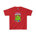 Kids Tee — "Spread Kindness, Slime and Go" Cute Green Slime Graphic