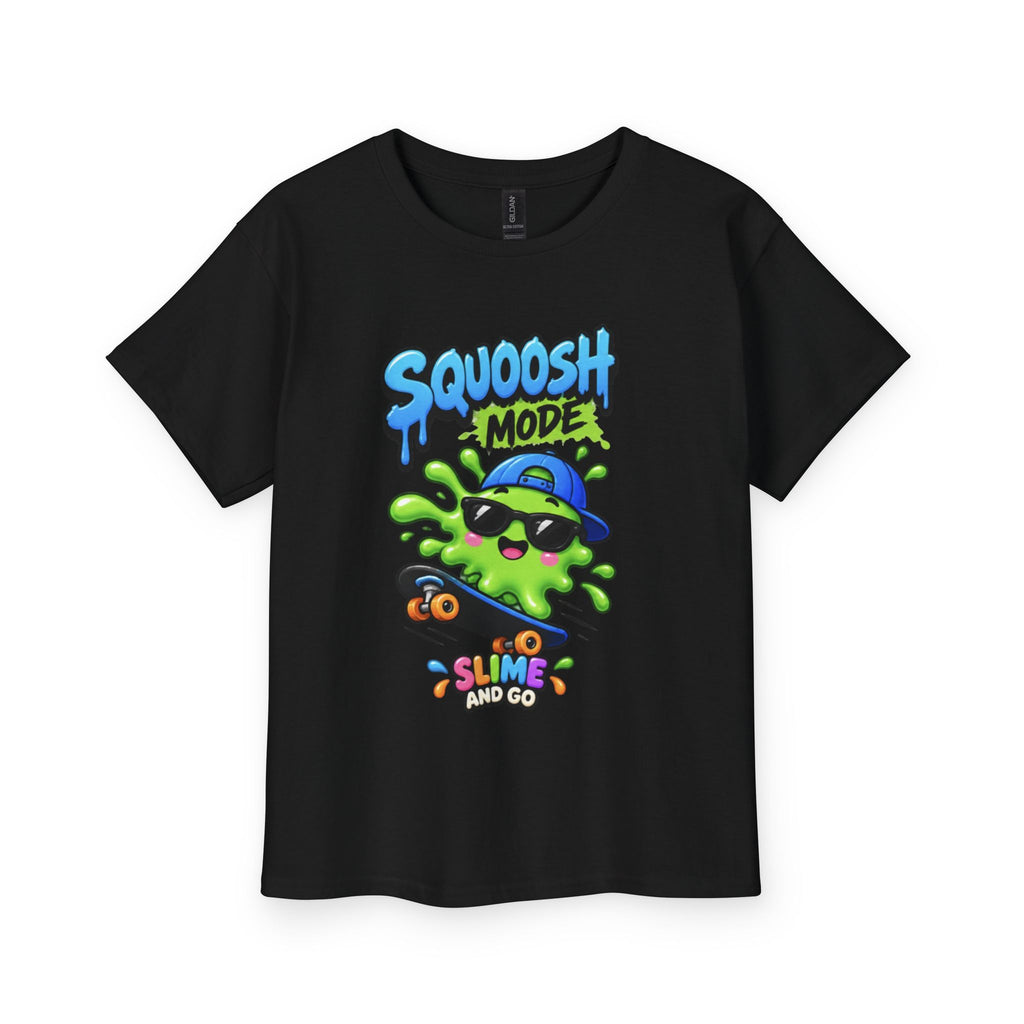 Youth Tee — 'Squoosh Mode' Slime Skate Graphic