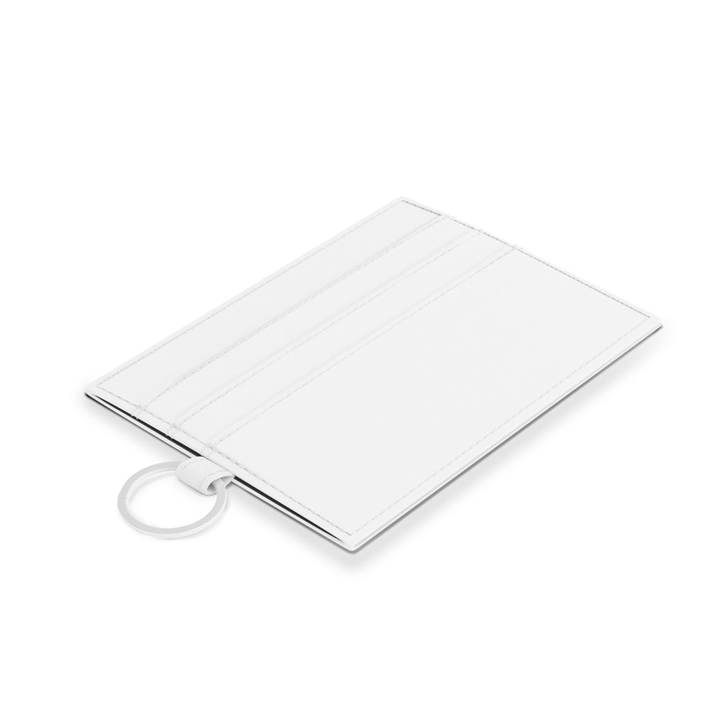 Saffiano Leather Card Holder — Cute 'Slide and Go' Kawaii Card Sleeve