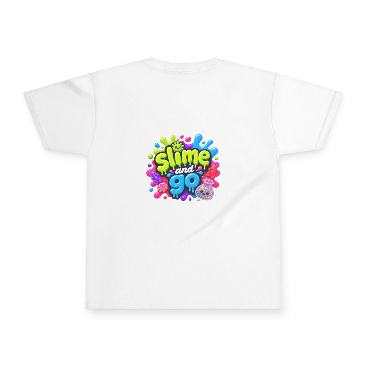 Youth Tee — 'Squoosh Mode' Slime Skate Graphic