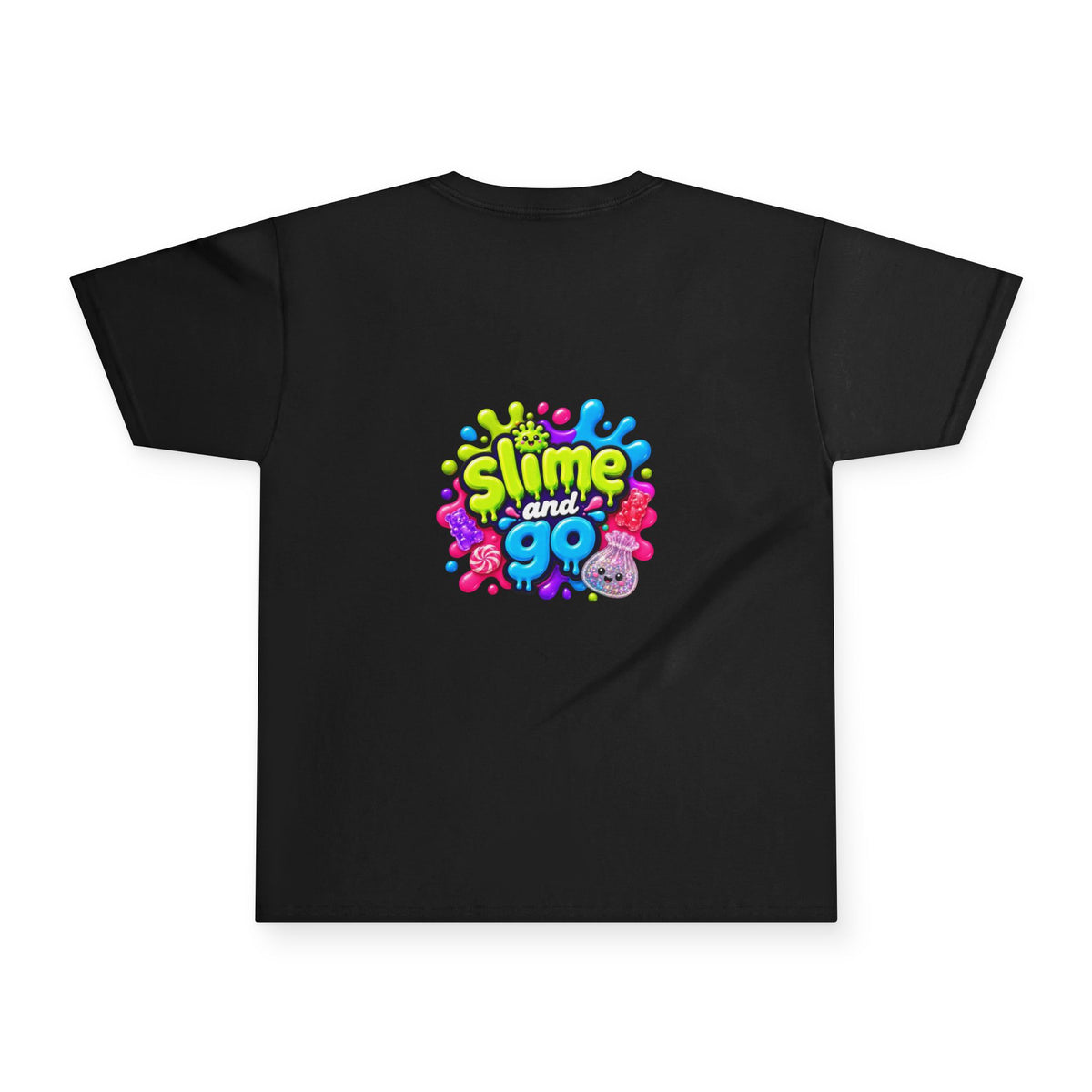 Youth Tee — 'Squoosh Mode' Slime Skate Graphic