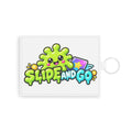 Saffiano Leather Card Holder — Cute 'Slide and Go' Kawaii Card Sleeve