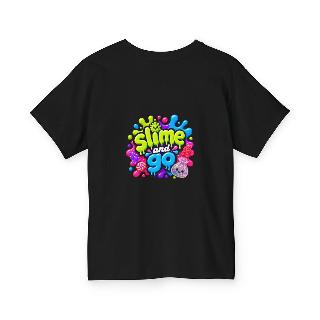 Youth Tee — 'Squoosh Mode' Slime Skate Graphic