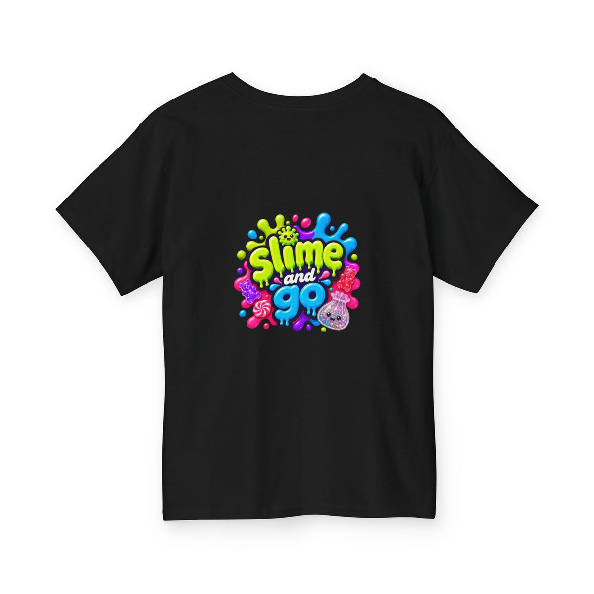 Youth Tee — 'Squoosh Mode' Slime Skate Graphic