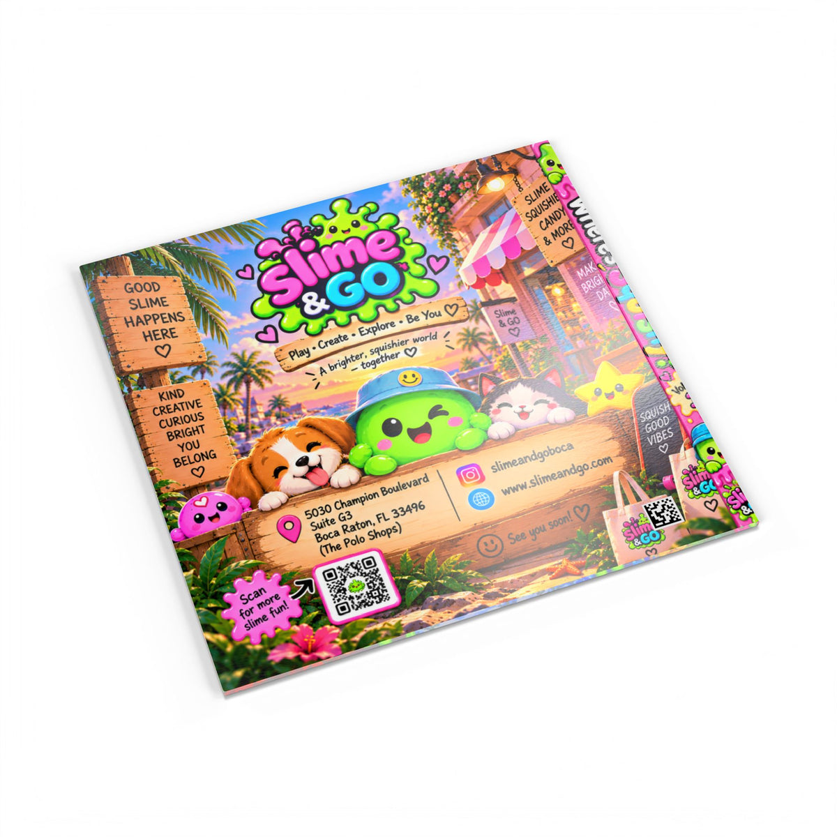 Softcover Photo Book — "Where's Squishy?" Colorful Kids Search-and-Find Storybook