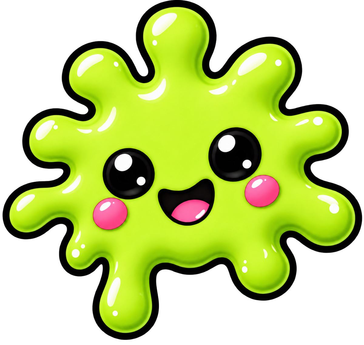 Squoosh, the Slime and Go mascot